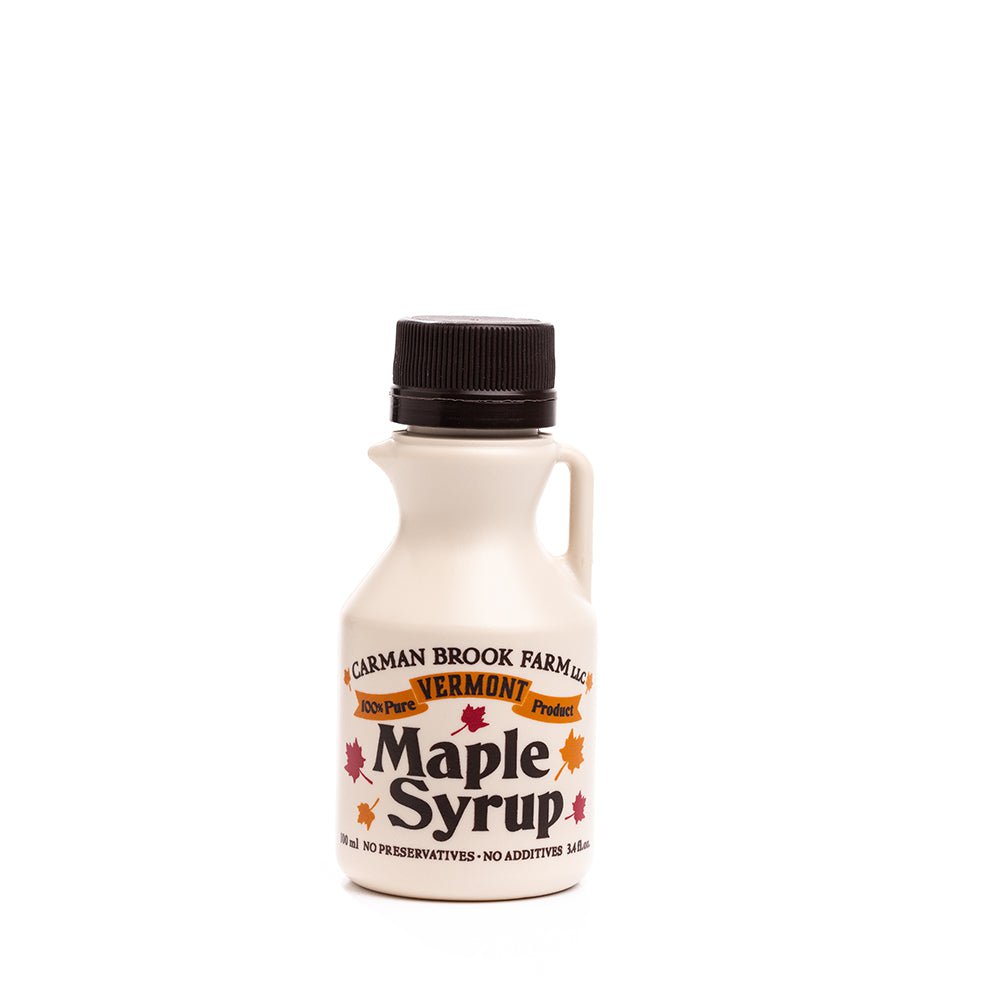 Sampler of real maple syrup from Carman Brook Farm