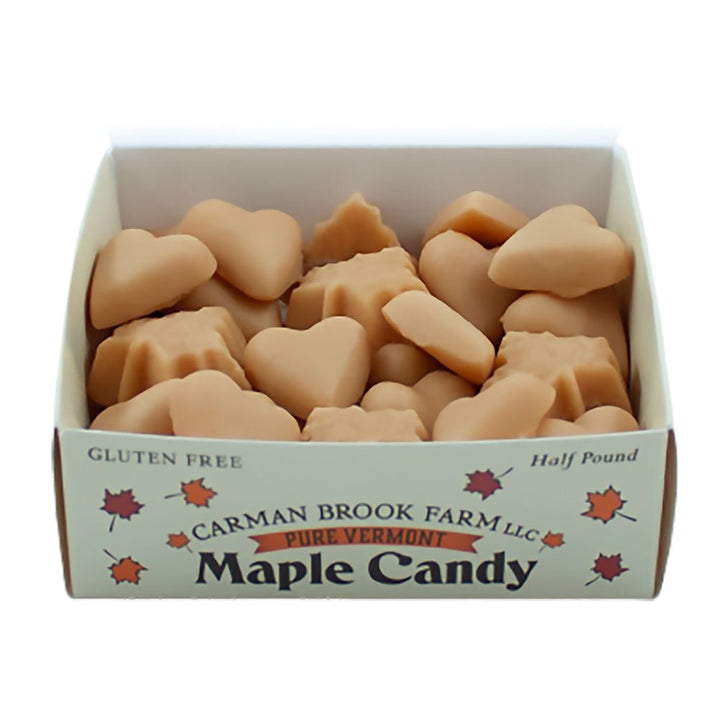 Treat someone with a half pound of golden delicate maple candy for  Valentine's Day.